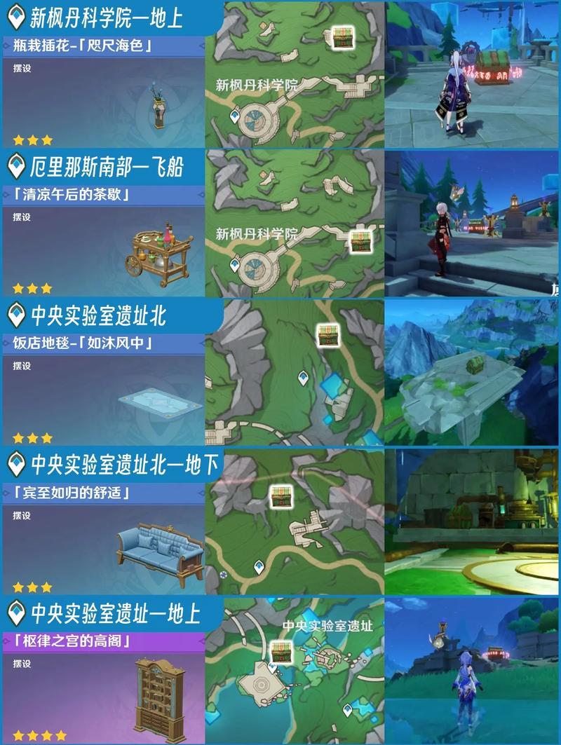 原神秘境探宝新篇章，巨大叶片迎风转动，宝箱位置全揭秘与趣味玩法深度探索