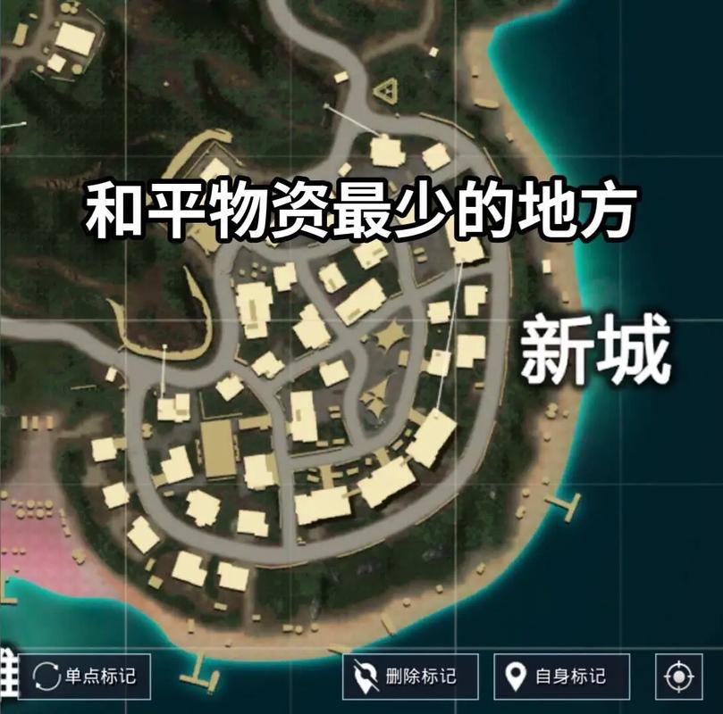 绝地求生海岛地图全面解析,广阔战场上的生存较量