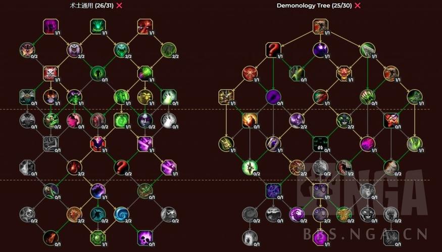 魔兽世界手游版恶魔术士天赋加点全攻略