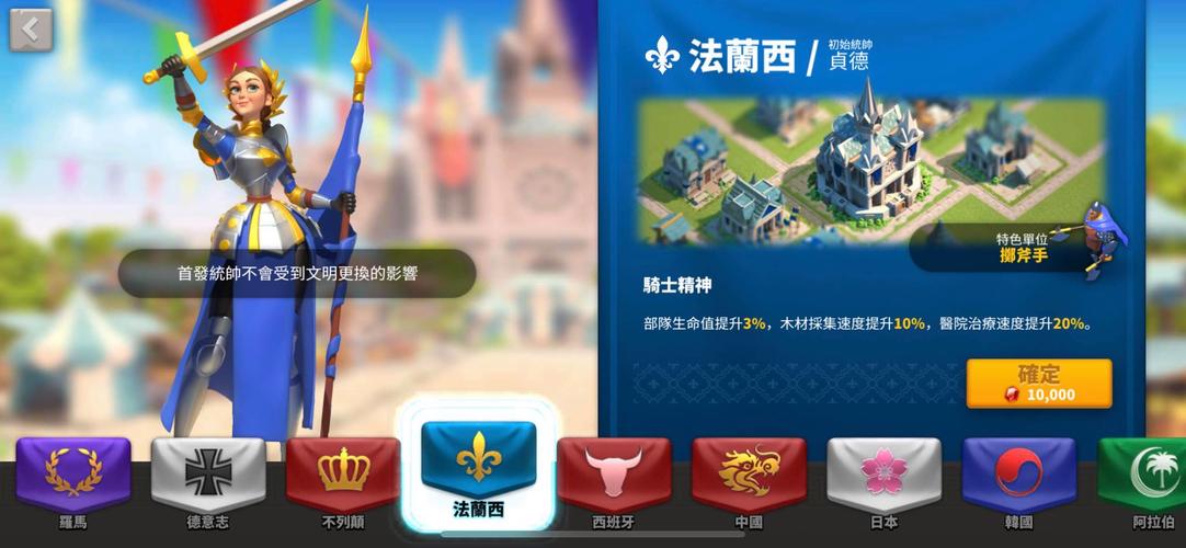 万国觉醒后期文明大比拼，强力国家推荐及趣味玩法揭秘