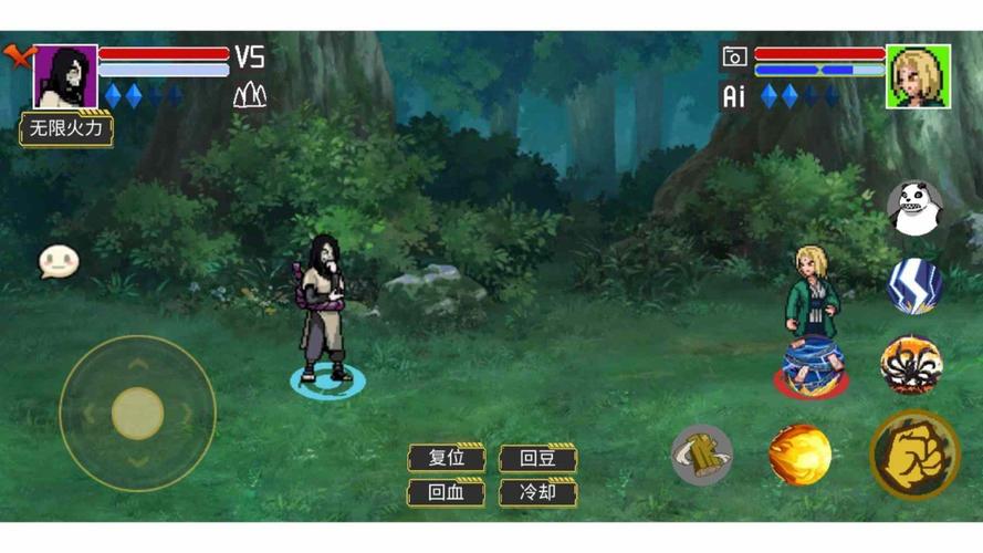 像素火影八尾人柱力手游震撼发布，像素风动作竞技新体验！