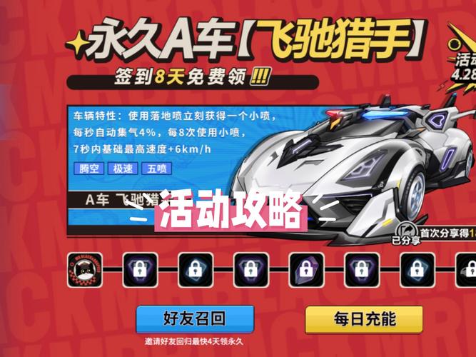 手游QQ飞车A车永久获取攻略及趣味玩法揭秘