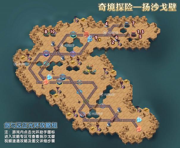 剑与远征,时光之巅破碎之墟路线全攻略,解锁奇幻冒险新篇章