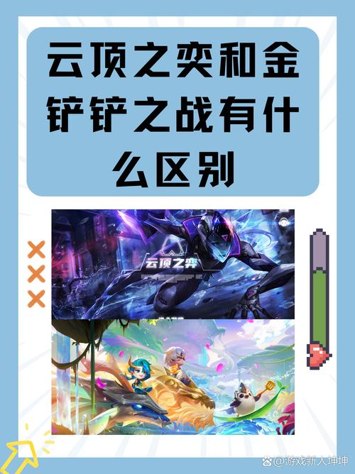 金铲铲之战与云顶之弈,两款自走棋手游的深度对比与趣味玩法揭秘