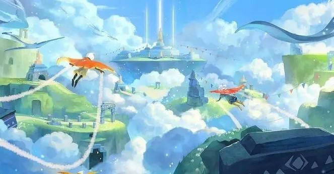 光·遇,解救被黑暗藤蔓困住的鲲,探索奇妙天空王国