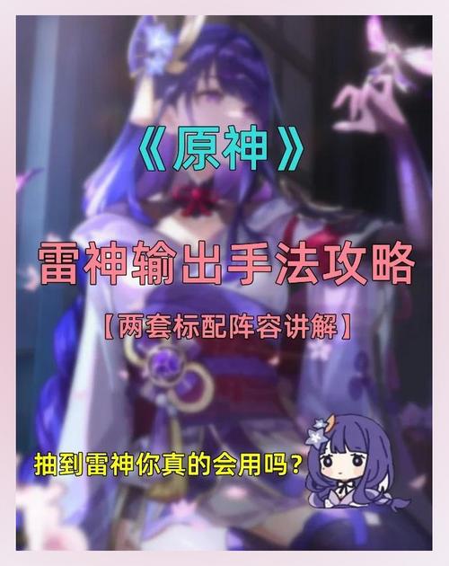 原神雷神性别大揭秘,神秘电灵性别深度解析及趣味玩法探索
