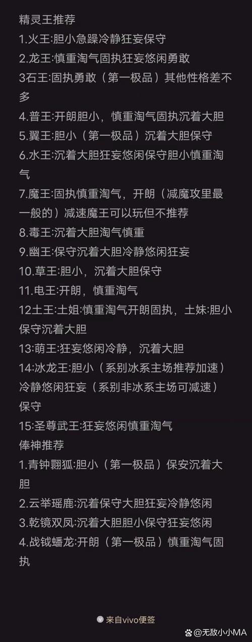 洛克王国手游资讯,沉着性格幽王配招攻略与趣味玩法揭秘