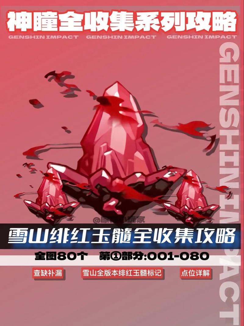 原神绯红玉髓用途全揭秘，解锁冰雪奇境的秘密宝藏！