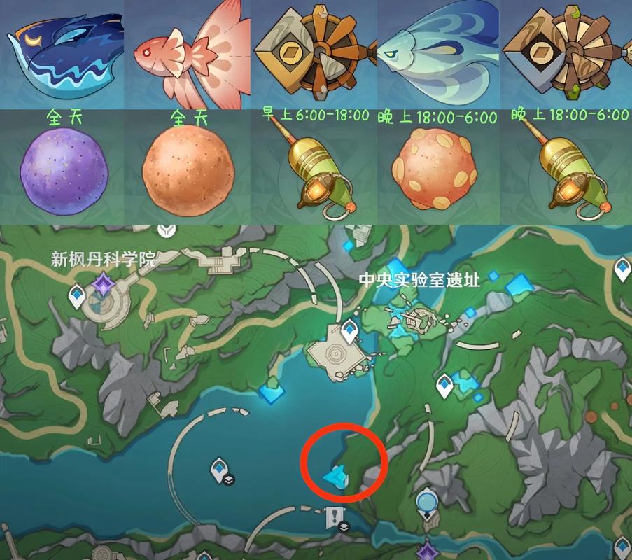 原神钓鱼点分布全揭秘，探索七国水域，尽享垂钓乐趣！