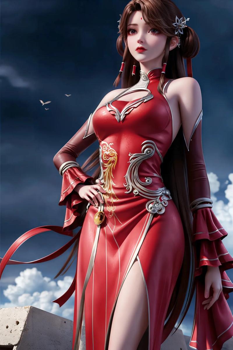 完美世界，女战神归来4K壁纸震撼发布，飒爽英姿引领战火重燃新纪元