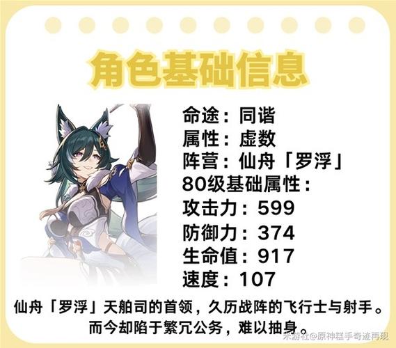 崩坏，星穹铁道驭空角色深度解析与遗器光锥推荐全攻略