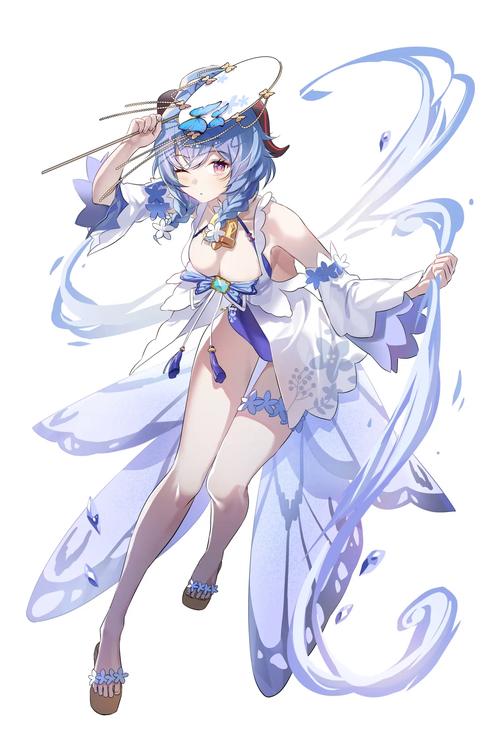 原神甘雨袜子细节揭秘，探索二次元服饰的精美绝伦之旅