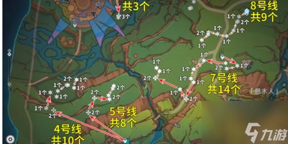 原神松果采集位置全攻略,探索自然之趣的奇妙之旅
