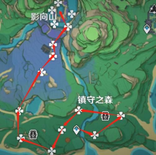 原神稻妻绯樱绣球刷新位置及趣味玩法全解析