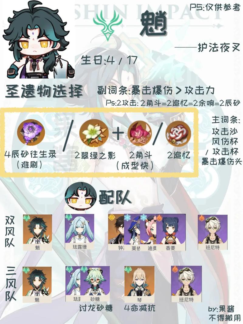 原神魈的舞步，风之使者队伍构建全攻略与趣味玩法揭秘
