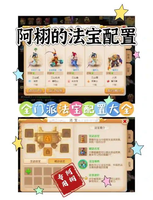 梦幻诛仙手游,顶尖门派法宝搭配全攻略,解锁战斗新境界,探索奇幻仙侠之旅