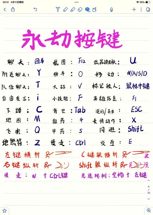 永劫无间手游按键小技巧，解锁高手进阶的必备秘籍与趣味玩法