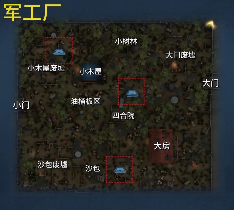 第五人格工厂地图地窖位置全攻略，揭秘快速定位工厂地窖的秘密通道