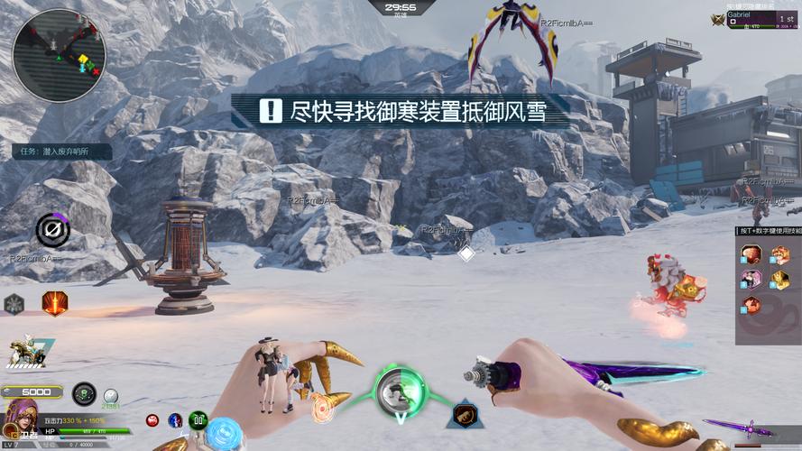 和平精英极寒模式冰雕奇观探索指南，冰雪世界的极致挑战