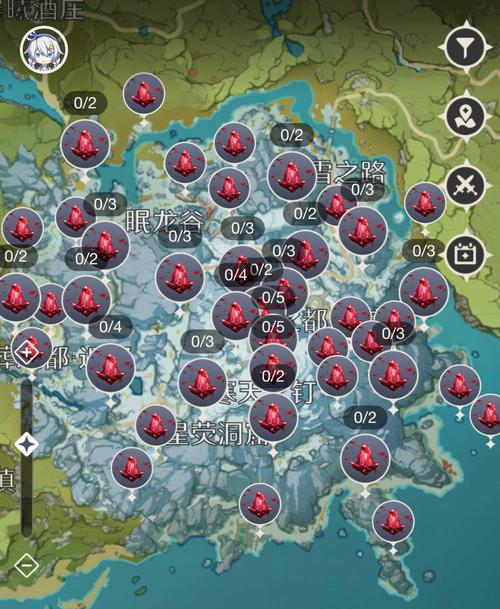 原神无相之冰附近绯红玉髓获取攻略及趣味玩法探索