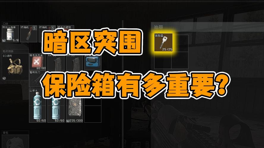 暗区突围安全箱使用指南及趣味玩法揭秘