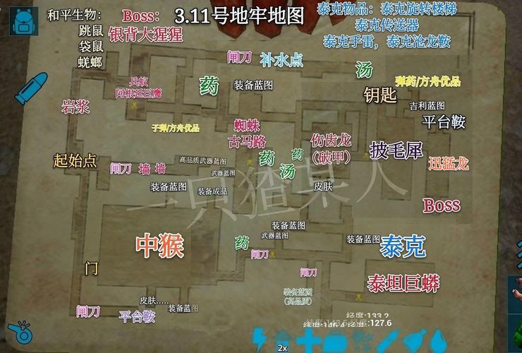 方舟生存进化手游地牢宝箱探索指南,解锁神秘宝藏的冒险之旅