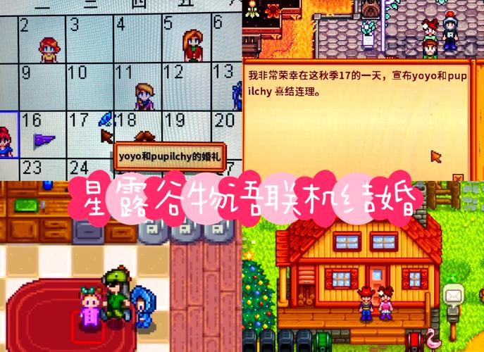 星露谷物语，携手共度结婚全流程实践心得分享，打造梦幻田园婚礼