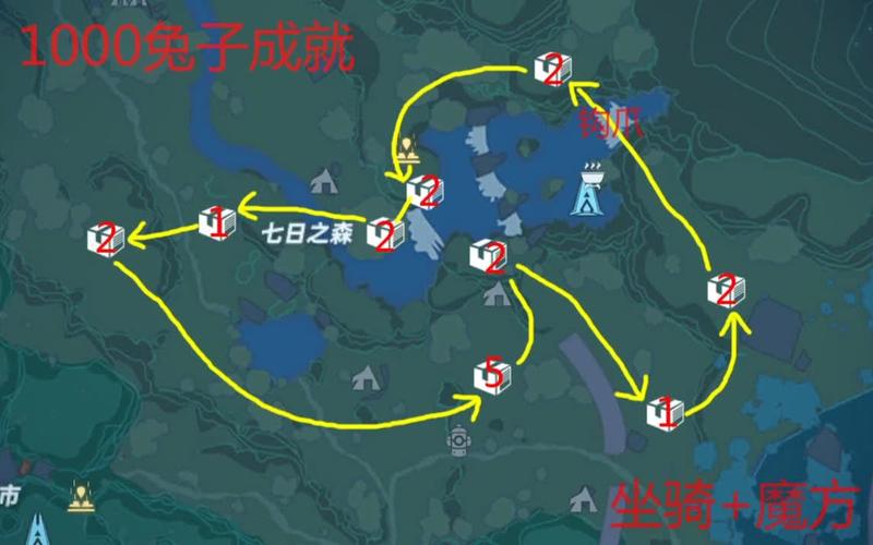 幻塔游戏攻略,高效刷兔子路线推荐与趣味玩法指南