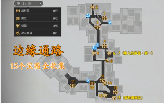 崩坏,星穹铁道筑梦边境宝箱位置大全及趣味玩法揭秘