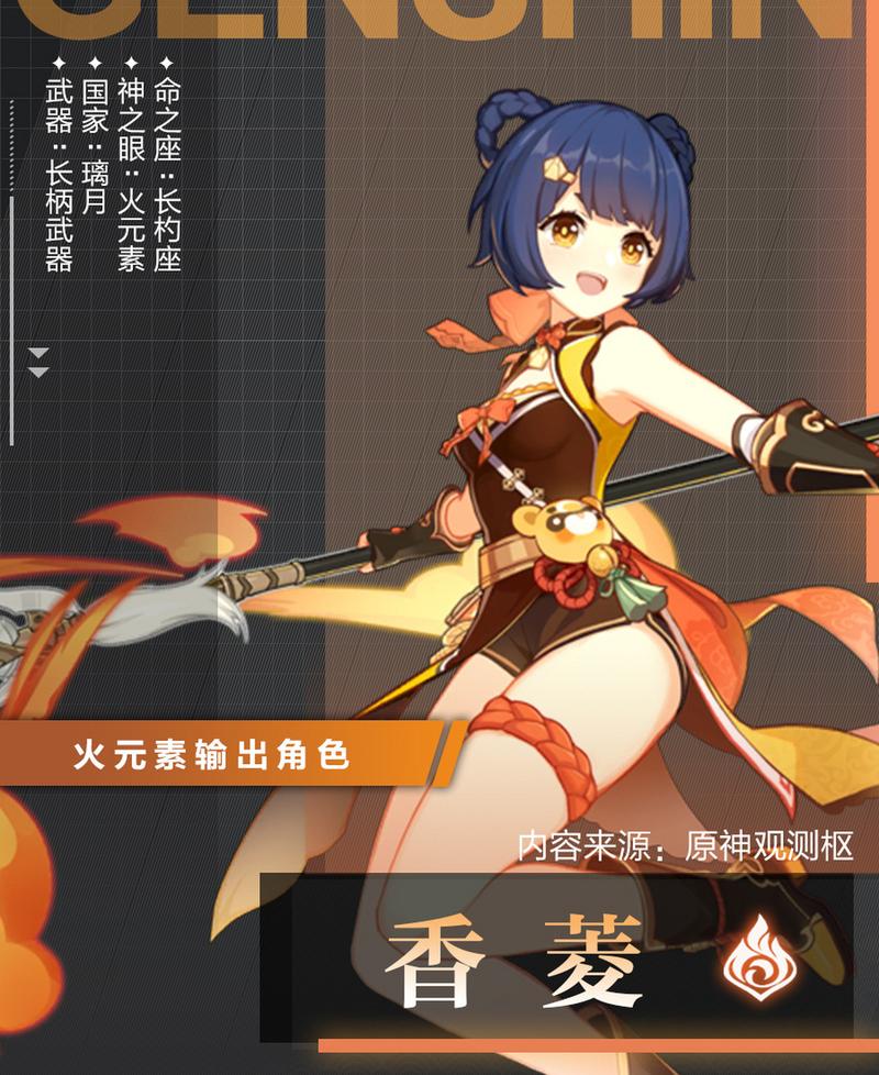 原神雷神国家队香菱武器选择全攻略,打造最强火元素副C!