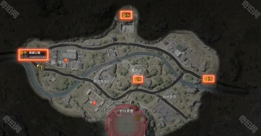 暗区突围无限PC版前线要塞详细撤离点位置指南,全面掌握快速撤离策略,征服战场!
