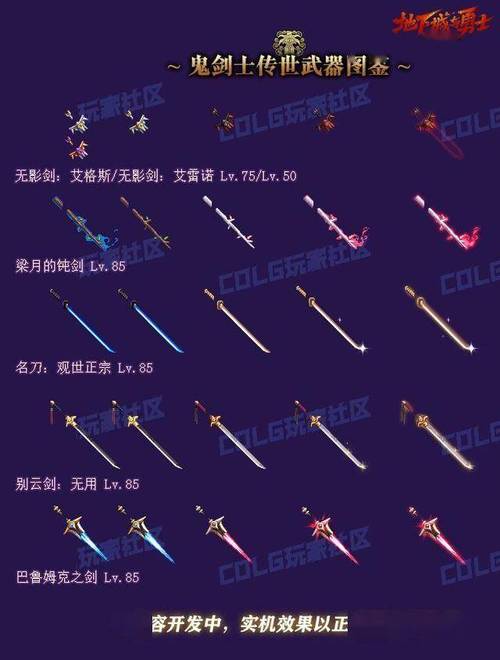 DNF70版本女机械SS武器大全及毕业武器深度解析
