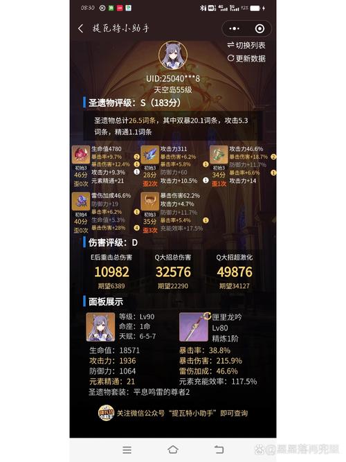 原神刻晴物理流玩法全解析,武器与圣遗物选择攻略