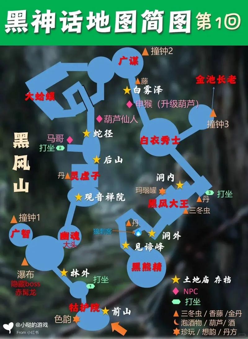黑神话,悟空传手游资讯,翠竹林蛇径探秘,土地庙隐藏位置全解析