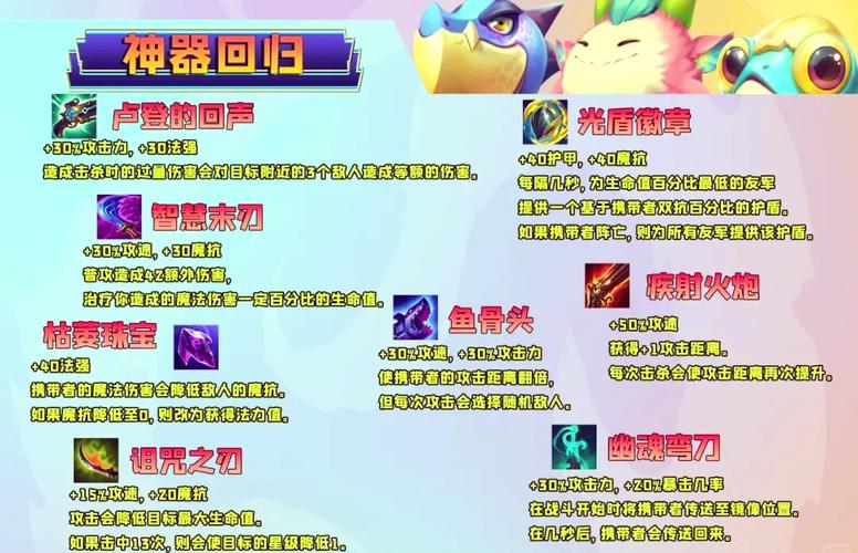 金铲铲之战奥恩武器库揭秘,解锁独特神器,打造无敌阵容!