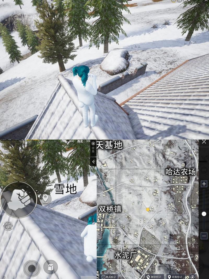 和平精英雪地防空洞位置全揭秘,探险与战术的双重盛宴