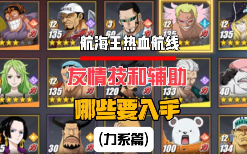 航海王热血航线力系角色培养推荐及全面攻略介绍
