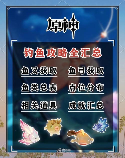 原神钓鱼之旅,解锁探索与收获的秘密海域新篇章