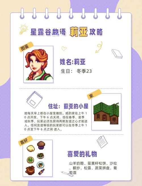 星露谷物语中海莉角色深度解析及互动策略指南,打造完美恋情,解锁隐藏剧情