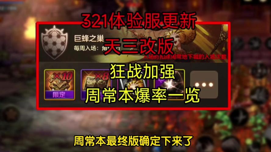地下城与勇士手游改版后周常地下城开放时间详解及趣味玩法探索