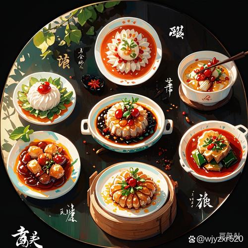 桃源深处有人家,揭秘张得本的味蕾秘密,探寻古风美食之旅