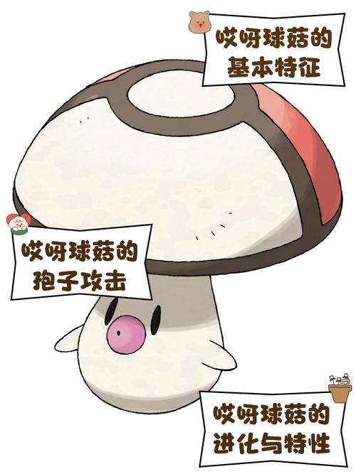 口袋妖怪火红之旅,探索蘑菇的秘密与魅力,开启奇幻冒险新篇章