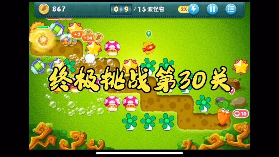 保卫萝卜2终极挑战大揭秘,第30关完美通关秘籍,策略与技能双剑合璧
