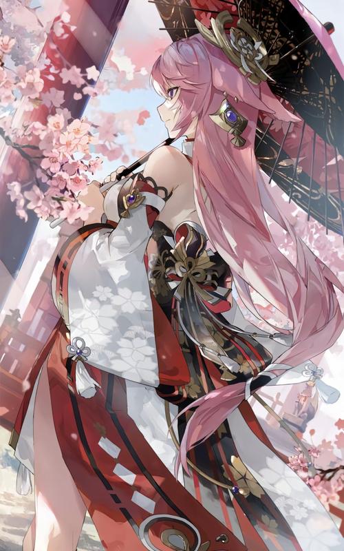 原神八重神子之魅力重述,探索神秘狐仙的奇幻之旅