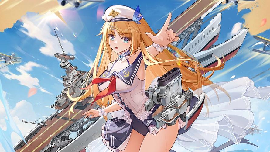 战舰少女R新船登场,企业号航空母舰震撼来袭!