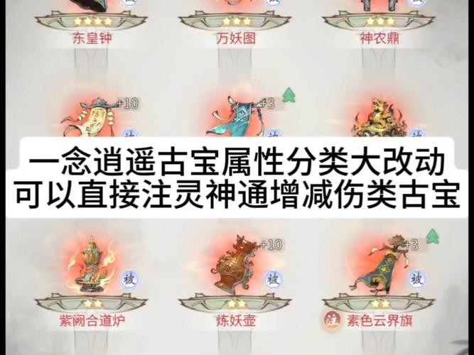 一念逍遥古宝升级攻略，解锁优先顺序与趣味玩法揭秘