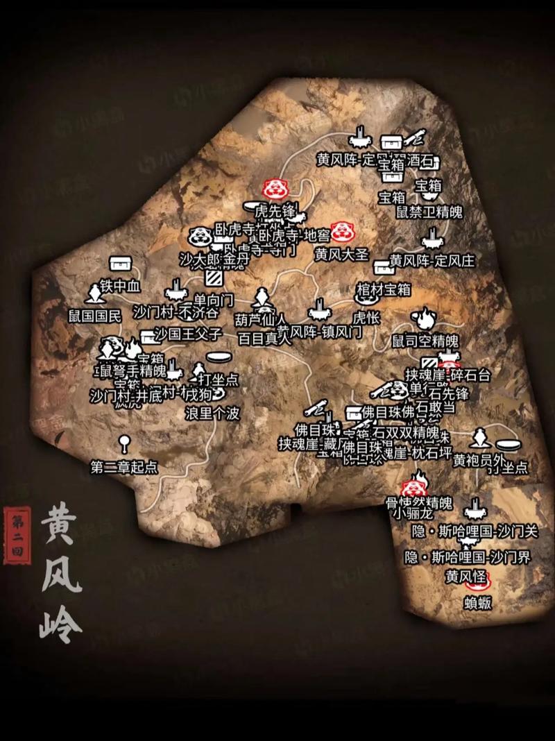 黑神话,悟空马哥位置全揭秘,五场奇遇带你领略奇幻西游