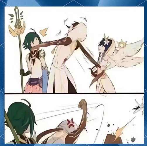 原神男角色情感大揭秘，脸红、流泪与白眼背后的奇妙冒险