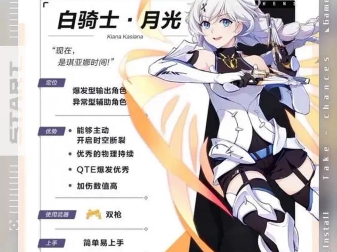 崩坏3rd白骑士月光深度玩法攻略，解锁月光女神的战斗艺术