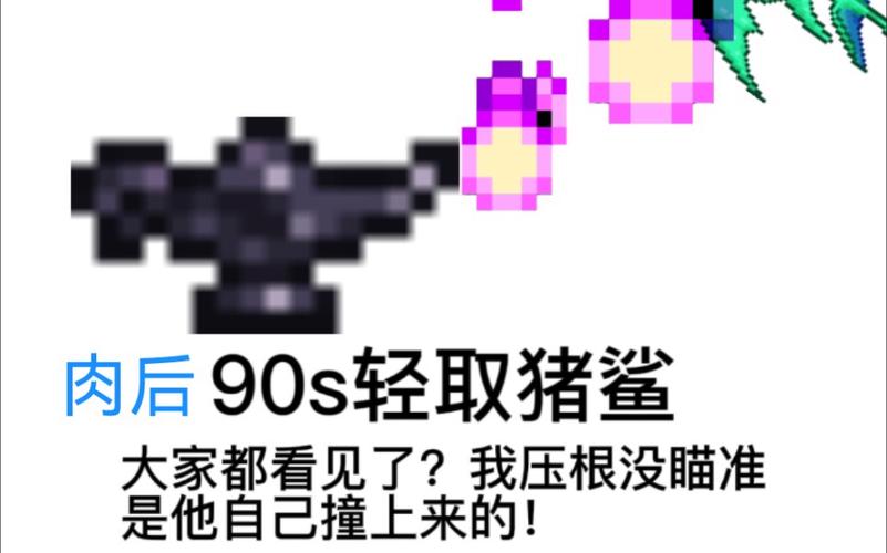 泰拉瑞亚猪鲨链球,追踪泡泡的近战神器全解析